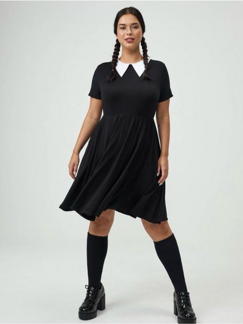 Torrid goth girl/Wednesday dress size 1